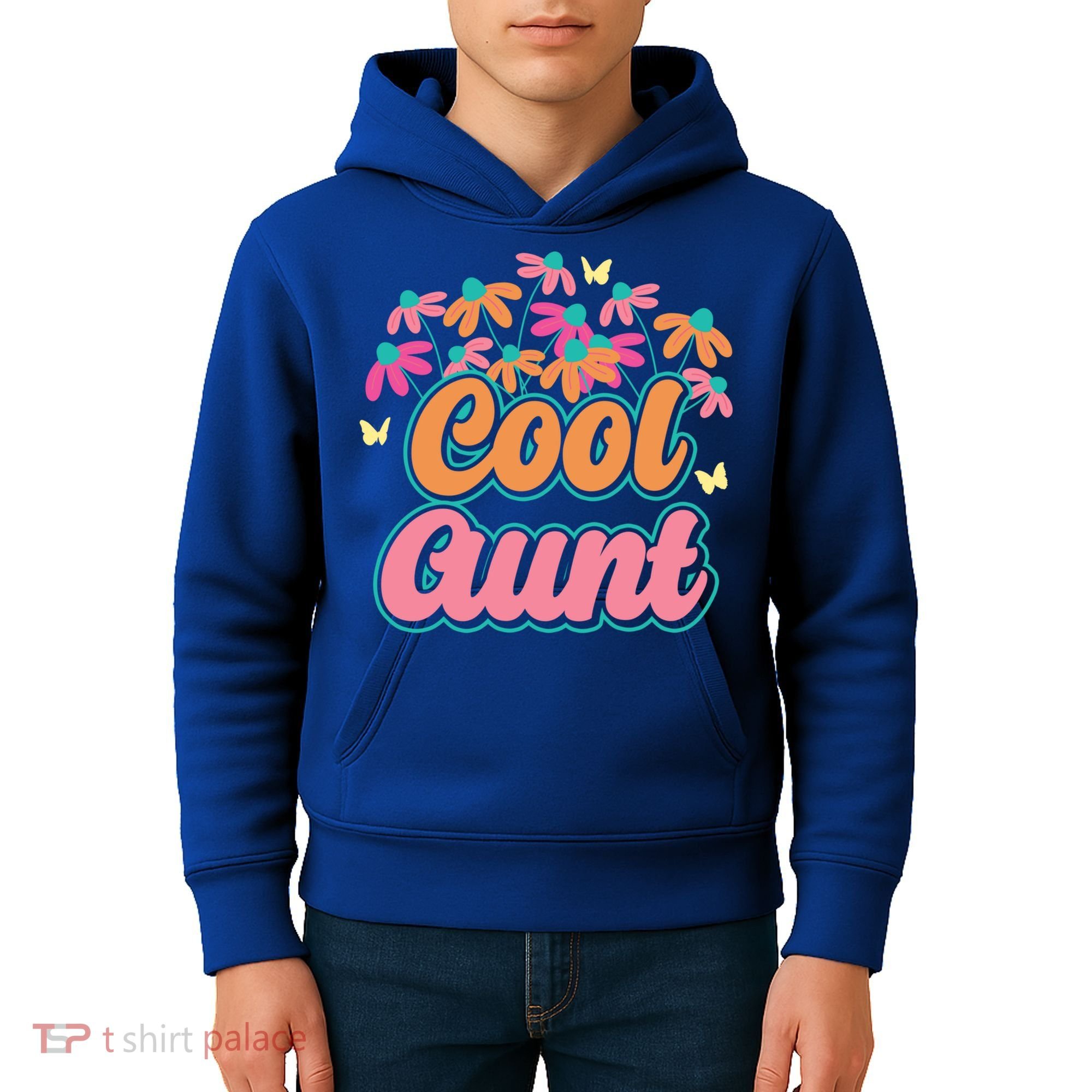 Cool Aunt Niece Nephew Auntie Nephews Gift Kids Hoodie