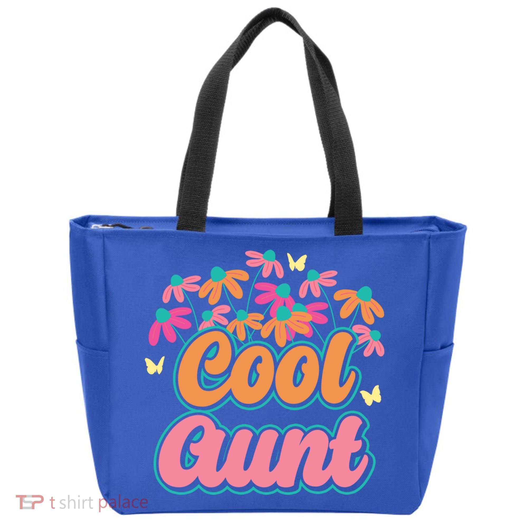 Cool Aunt Niece Nephew Auntie Nephews Gift Tote Bag