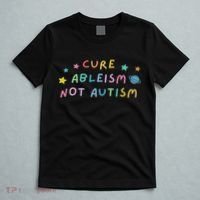 Cure Ableism Not Autism Autism Awareness Cute T-Shirt thumb 5