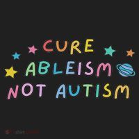 Cure Ableism Not Autism Autism Awareness Cute Beanie thumb 2