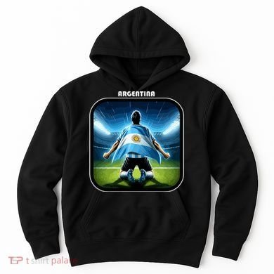 Cool Argentina National Soccer Team With Flag Hoodie