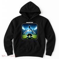 Cool Argentina National Soccer Team With Flag Hoodie thumb 0
