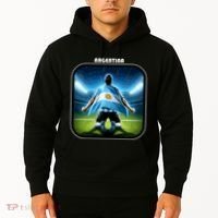 Cool Argentina National Soccer Team With Flag Hoodie thumb 2
