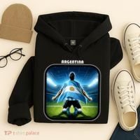 Cool Argentina National Soccer Team With Flag Hoodie thumb 4