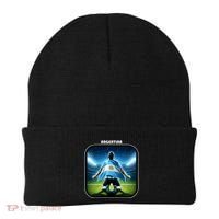 Cool Argentina National Soccer Team With Flag Beanie thumb 0