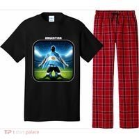 Cool Argentina National Soccer Team With Flag Pajama Set thumb 0