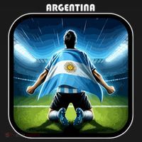 Cool Argentina National Soccer Team With Flag Women's Hoodie thumb 2