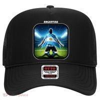 Cool Argentina National Soccer Team With Flag Hat thumb 0