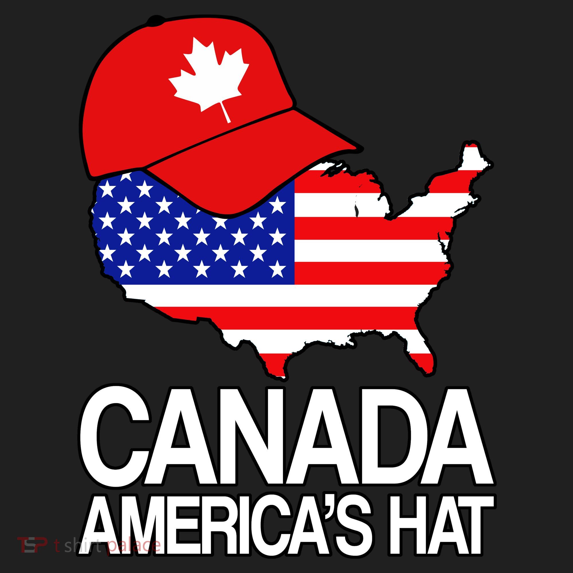 Canada America's Hat Women's Sweatshirt