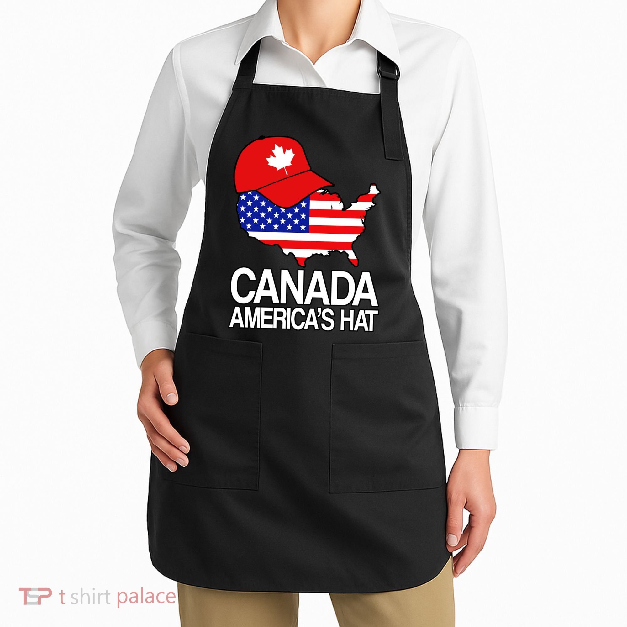 Canada America's Hat Apron