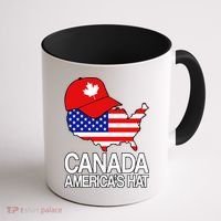 Canada America's Hat Coffee Mug thumb 1