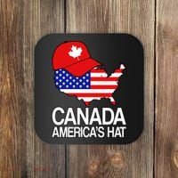 Canada America's Hat Coaster thumb 0