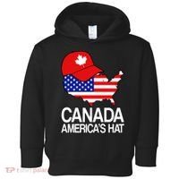 Canada America's Hat Toddler Hoodie thumb 0
