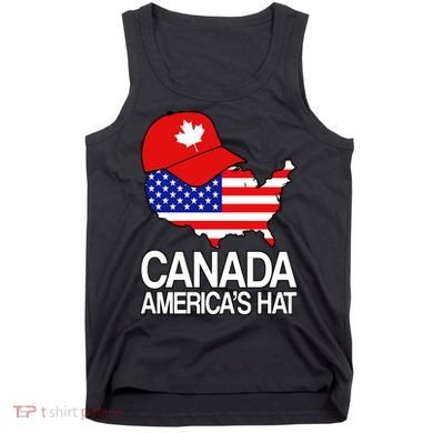 Canada America's Hat Tank Top