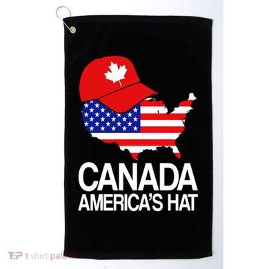 Canada America's Hat Golf Towel