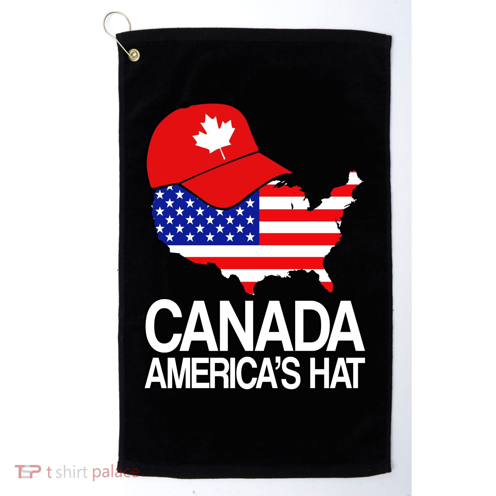 Canada America's Hat Golf Towel