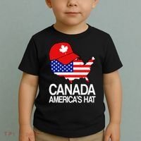 Canada America's Hat Toddler T-Shirt thumb 2