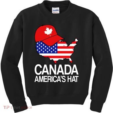 Canada America's Hat Kids Sweatshirt