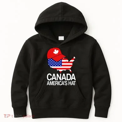 Canada America's Hat Kids Hoodie