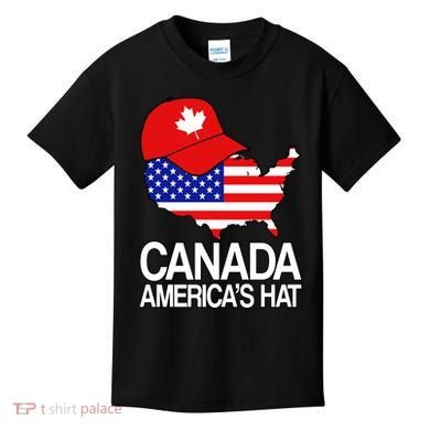 Canada America's Hat Kids T-Shirt