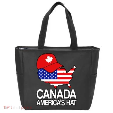 Canada America's Hat Tote Bag