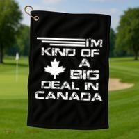 Canada Big Deal Golf Towel thumb 1