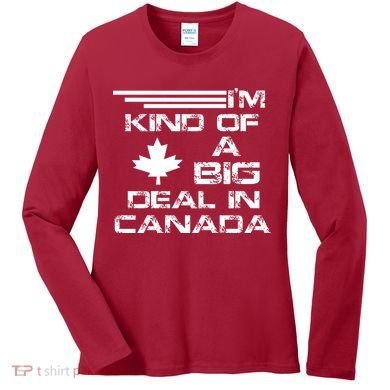 Canada Big Deal Women's Long Sleeve Shirt