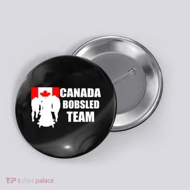 Canada Bobsled Team Button