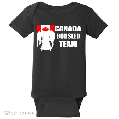 Canada Bobsled Team Baby Bodysuit