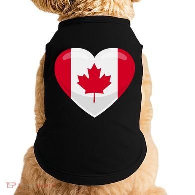 Canada Heart Flag Doggie Tank