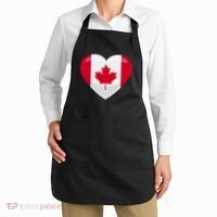 Canada Heart Flag Apron thumb 2