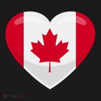 Canada Heart Flag Apron thumb 3