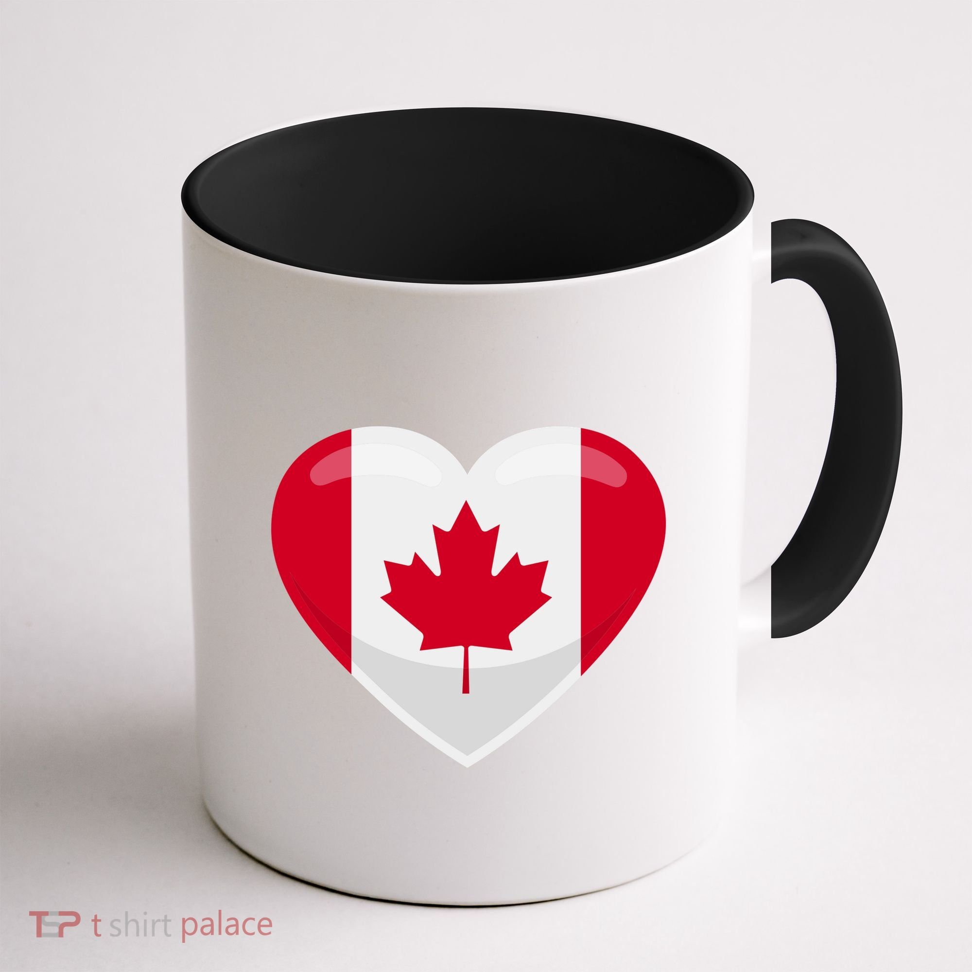 Canada Heart Flag Coffee Mug