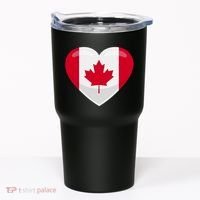 Canada Heart Flag Tumbler thumb 0