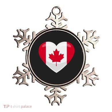 Canada Heart Flag Ornament