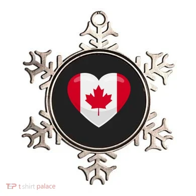 Canada Heart Flag Ornament