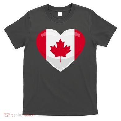Canada Heart Flag T-Shirt