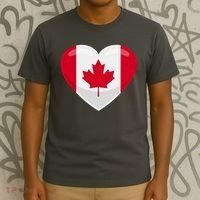 Canada Heart Flag T-Shirt thumb 3