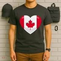 Canada Heart Flag T-Shirt thumb 6