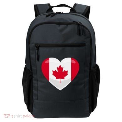 Canada Heart Flag Backpack
