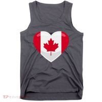 Canada Heart Flag Tank Top thumb 0