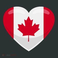 Canada Heart Flag Tank Top thumb 6