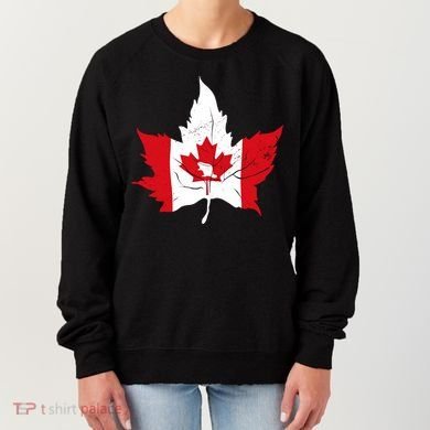 Canada Maple Leaf Flaf Women's Sweatshirt