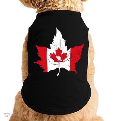 Canada Maple Leaf Flaf Doggie Tank