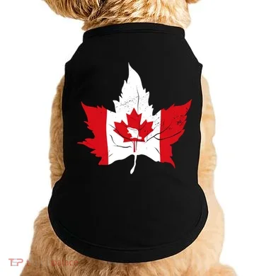 Canada Maple Leaf Flaf Doggie Tank