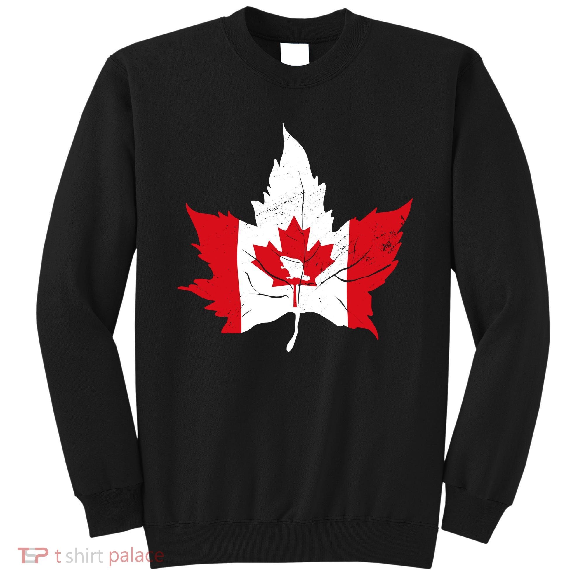 Canada Maple Leaf Flaf Sweatshirt