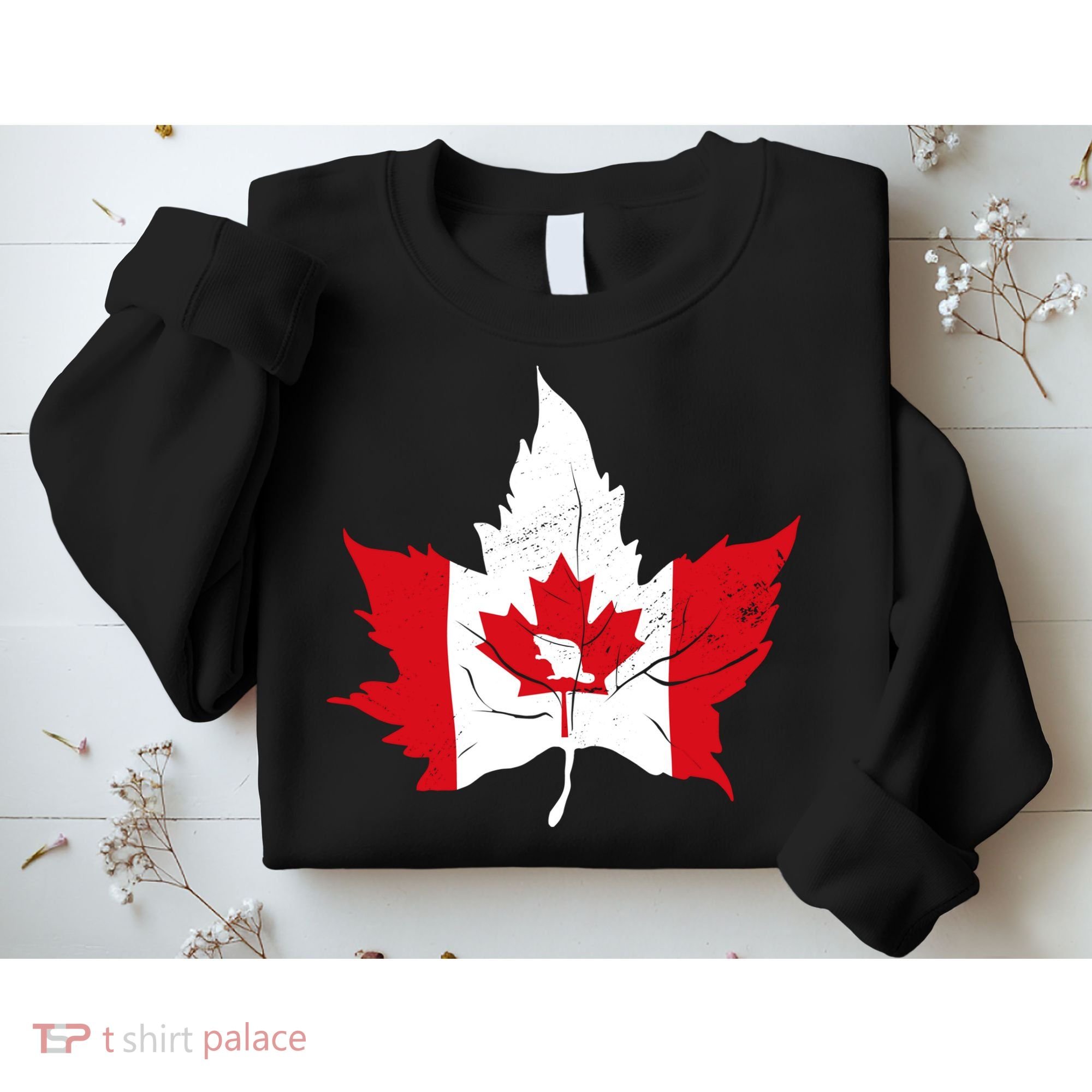Canada Maple Leaf Flaf Sweatshirt