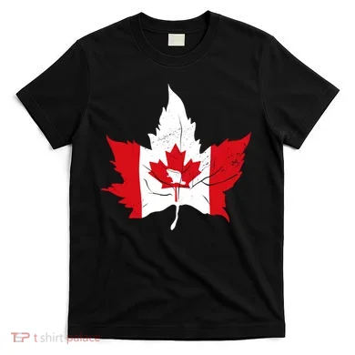 Canada Maple Leaf Flaf T-Shirt