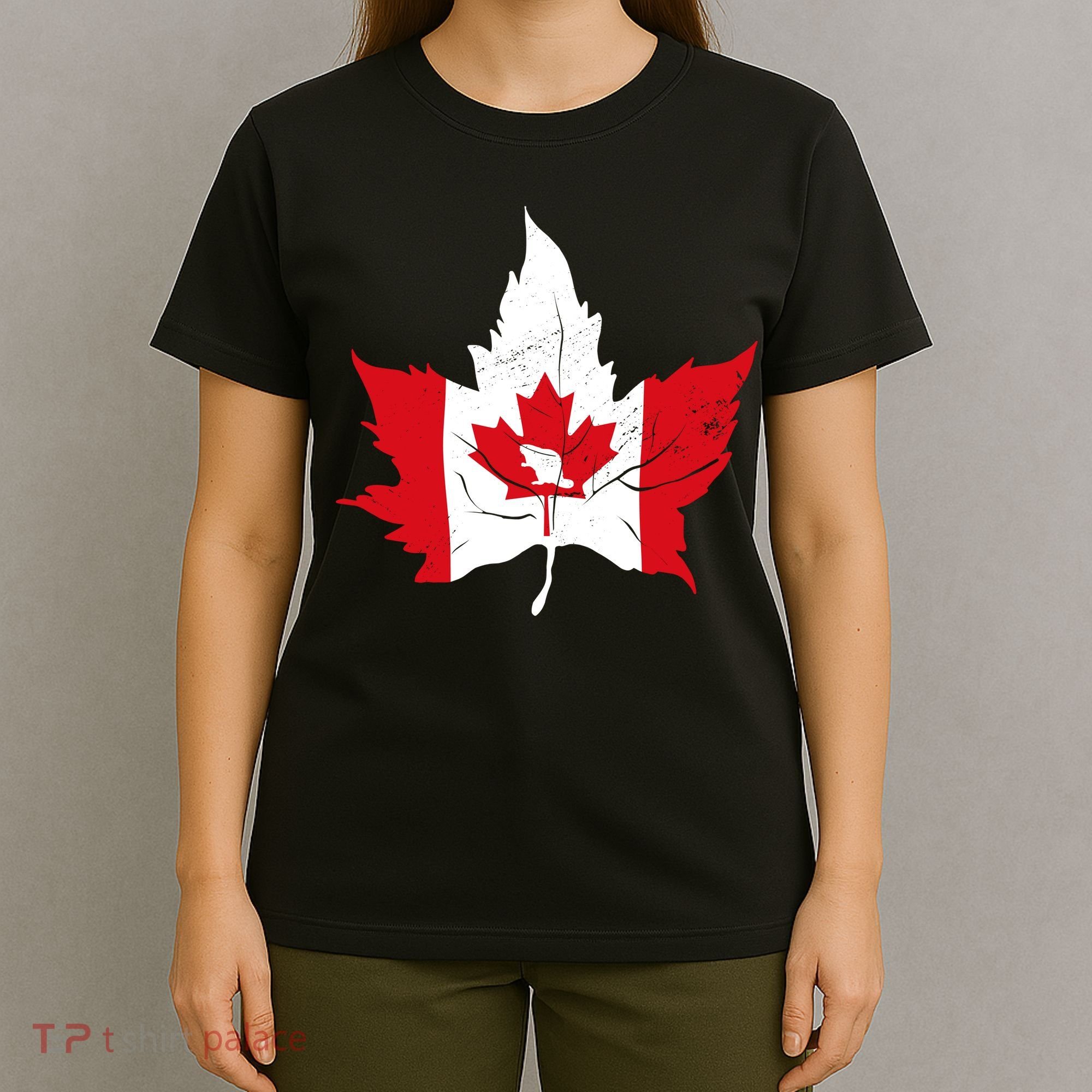 Canada Maple Leaf Flaf T-Shirt