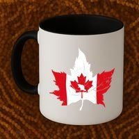 Canada Maple Leaf Flaf Coffee Mug thumb 2